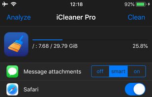iCleaner screenshot 1