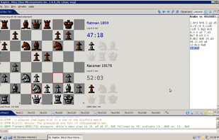 Raptor Chess Interface screenshot 1