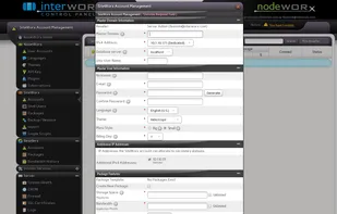 Adding a SiteWorx Account