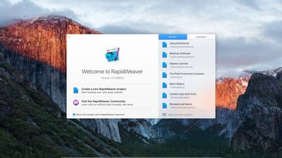Welcome to RapidWeaver for Mac