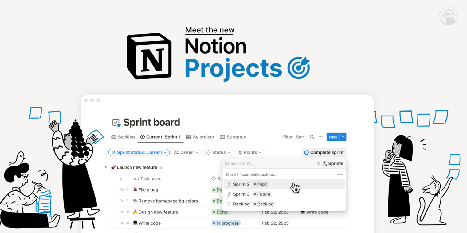 Notion Projects: The new tools for workplace collaboration with AI-Powered project management image
