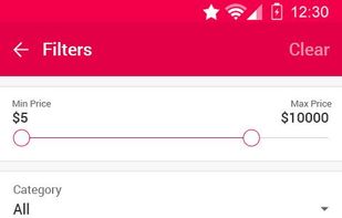 Product search filtering list - jallicart