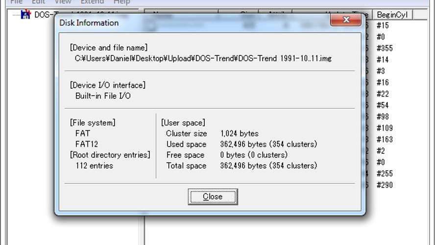 DiskExplorer Floppy disk image editor A tool to work with floppy disk image files and their