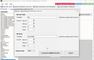 Bytescout BarCode Generator screenshot 2