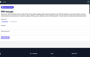 PDFtool.org screenshot 1