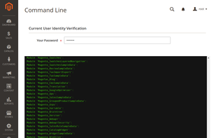 Magento 2 Command Line Interface Extension screenshot 1