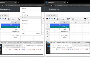 json-xls.com screenshot 1