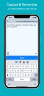 Pensieve - Email Notes to Yourself screenshot 1