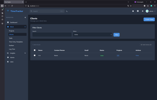 TimeTracker (Drytrix) screenshot 2