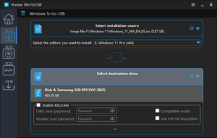 WinToUSB screenshot 2