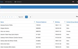 Flask-AppBuilder screenshot 1