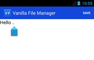 Vanilla File Manager screenshot 1