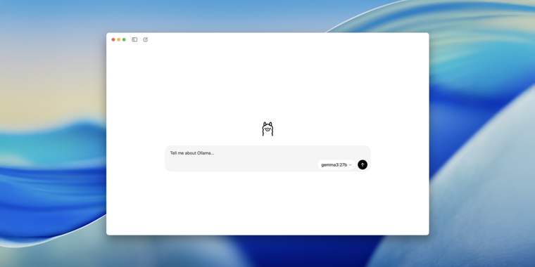 Ollama launches a new desktop app for macOS and Windows with image and code file support