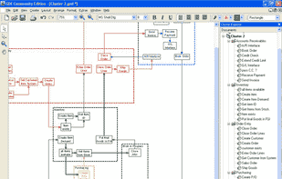 GoVisual Diagram Editor screenshot 1