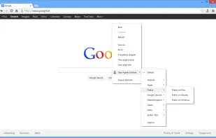 User-Agent Switcher screenshot 1