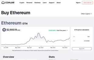 Coinjar screenshot 1