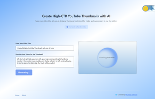 Generating image based on prompt