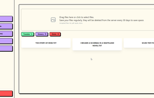 Translation homepage