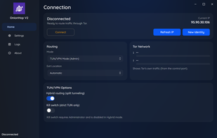 OnionHop screenshot 1