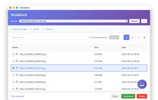 DroidDock screenshot 1