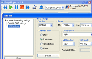 DeepRipper screenshot 1