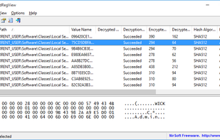 EncryptedRegView screenshot 1