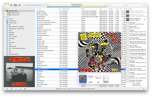 View album artwork, including text files and PDFs