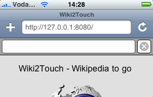 Wiki2touch screenshot 1