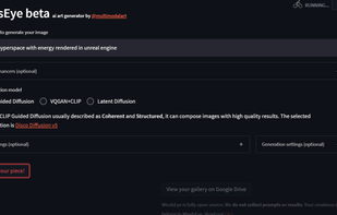 Execution of the app