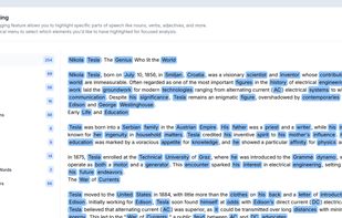 Text tagging