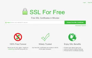 SSL For Free screenshot 1