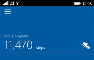 Microsoft Band screenshot 1