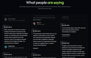 Helm AI screenshot 2