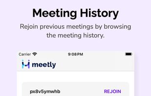  Meetly - Video Meetings screenshot 1