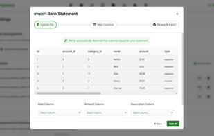 Fyenance screenshot 1