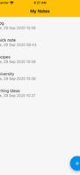 EteSync Notes screenshot 1