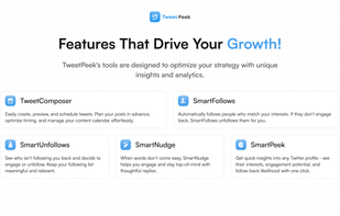TweetPeek screenshot 1