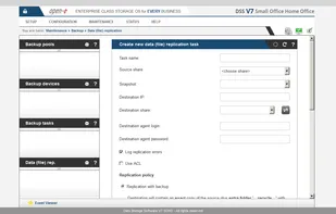 Open-E Data Storage Software SOHO screenshot 3