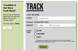 TrackRak screenshot 1