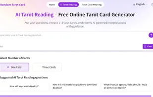 Random Tarot Card screenshot 1