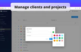 Manage all your clients, projects and tasks in one place