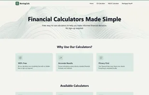 BoringCalc screenshot 1