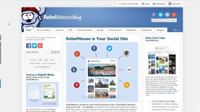 RebelMouse.com screenshot 1