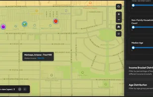 Competitors Mapping in xMap