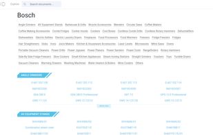 Brand page