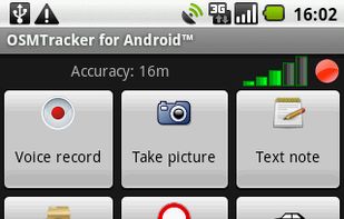 OSMTracker for Android screenshot 1