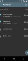 AlarmDroid screenshot 2