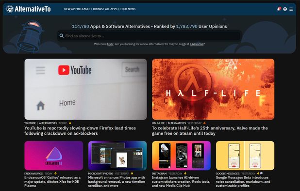 Sites Like Alternatives: 25+ Similar Search Engines & Similar Websites ...