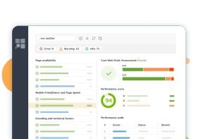 WebSite Auditor screenshot 1