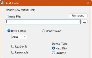 AIM Toolkit screenshot 1